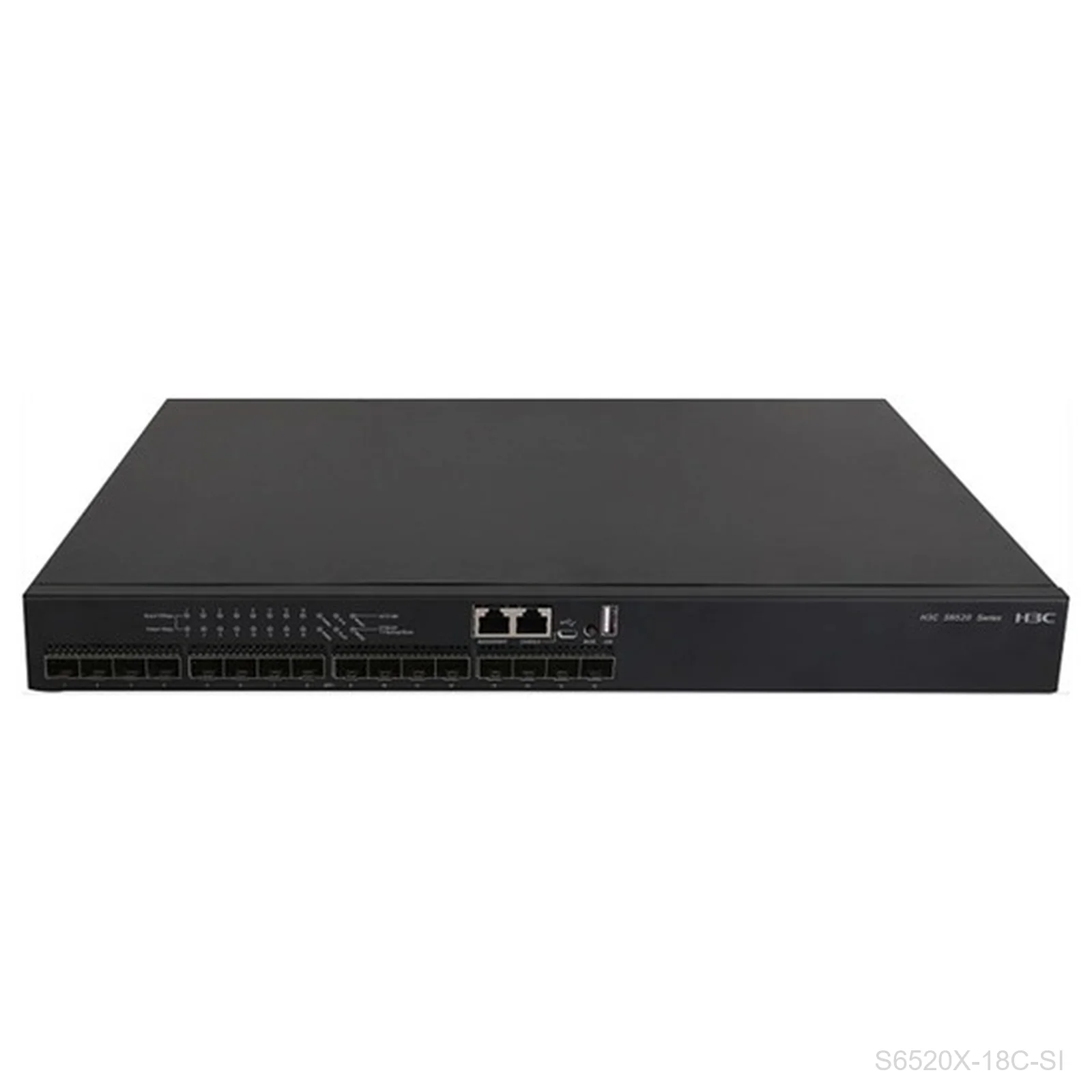 H3C S6520X-18C-SI 16-Port 10G SFP+ Switch, 1 Expansion Slot, 2 Power Module Slots