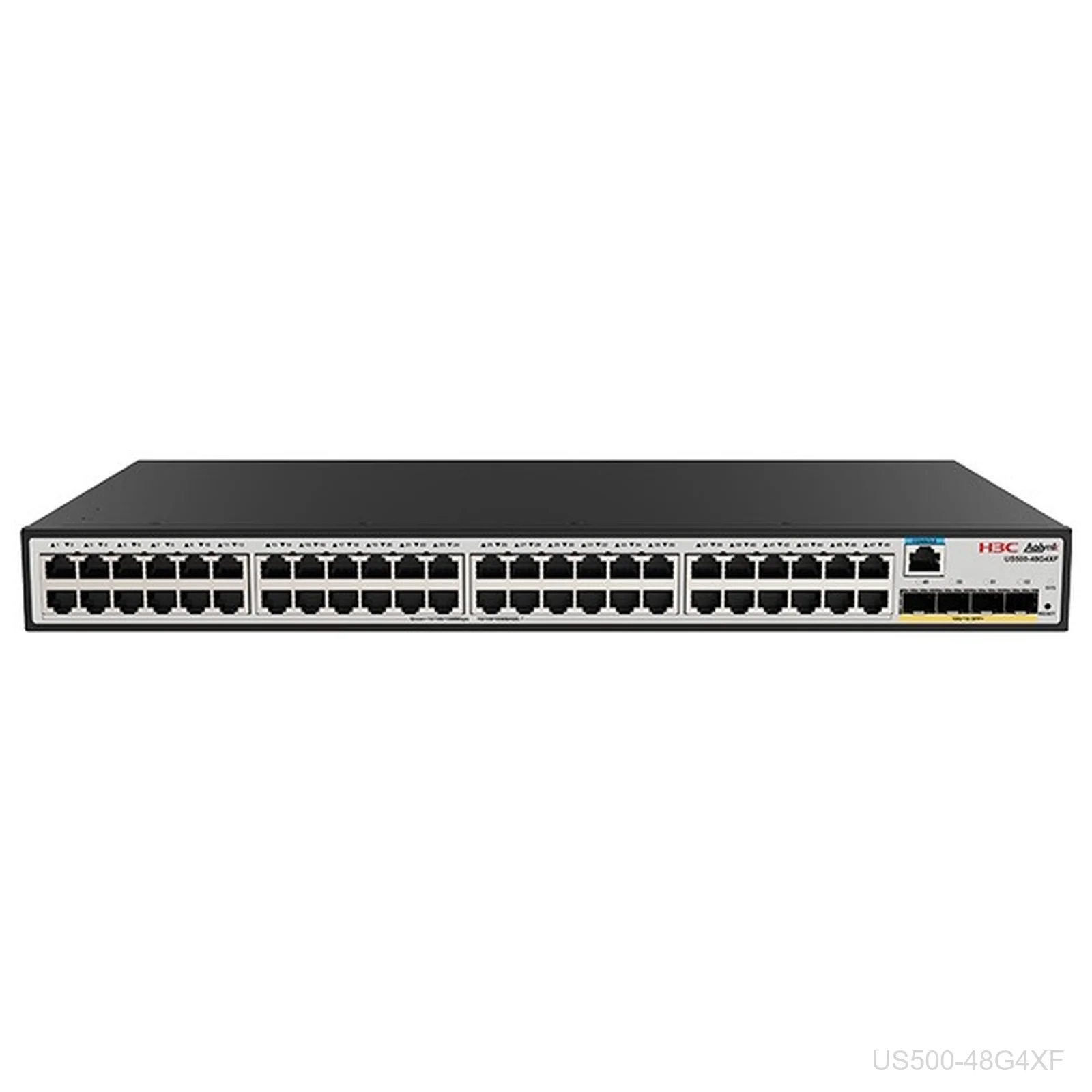 H3C US500-48G4XF Aolynk 48-Port Gigabit Switch, 4x 10G SFP+, 9801A8EA