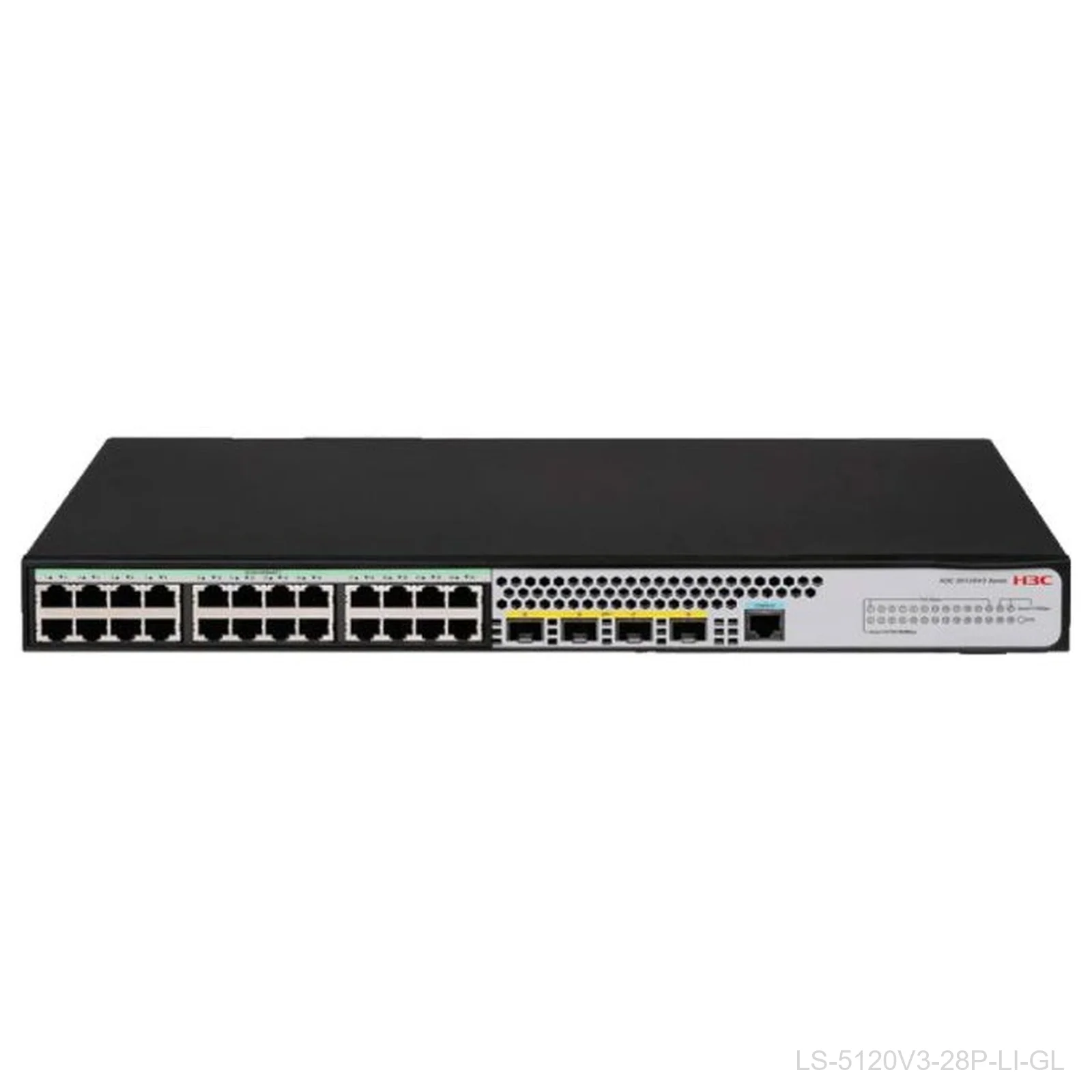 H3C LS-5120V3-28P-LI-GL 24-Port Gigabit Switch, 4x 1G SFP, 9801A41C