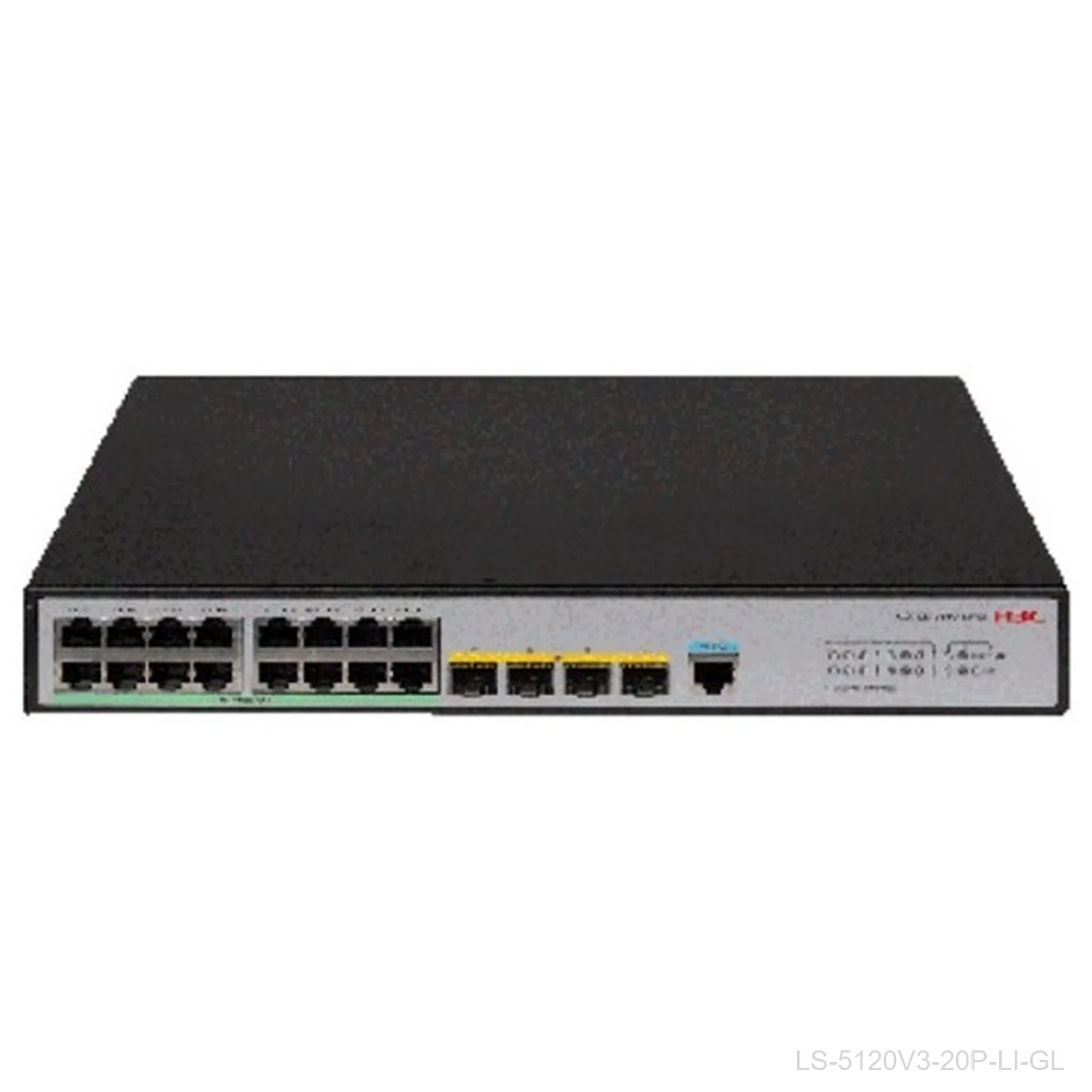 H3C LS-5120V3-20P-LI-GL 16-Port Gigabit Switch, 4x 1G SFP, 9801A41G