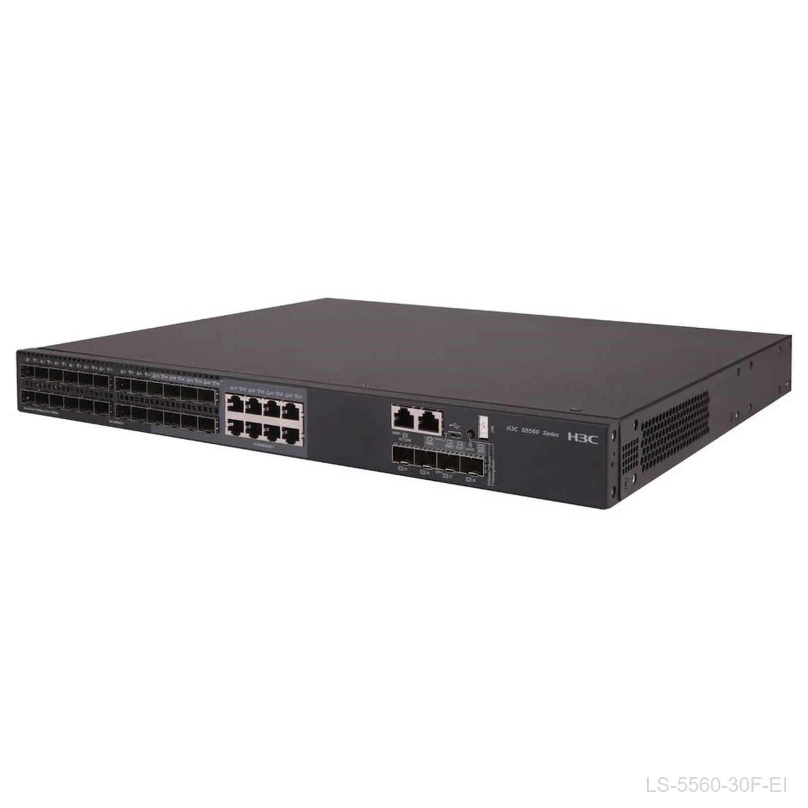 H3C LS-5560-30F-EI 24-Port SFP Switch, 8 Combo, 4x 10G SFP+, No Power