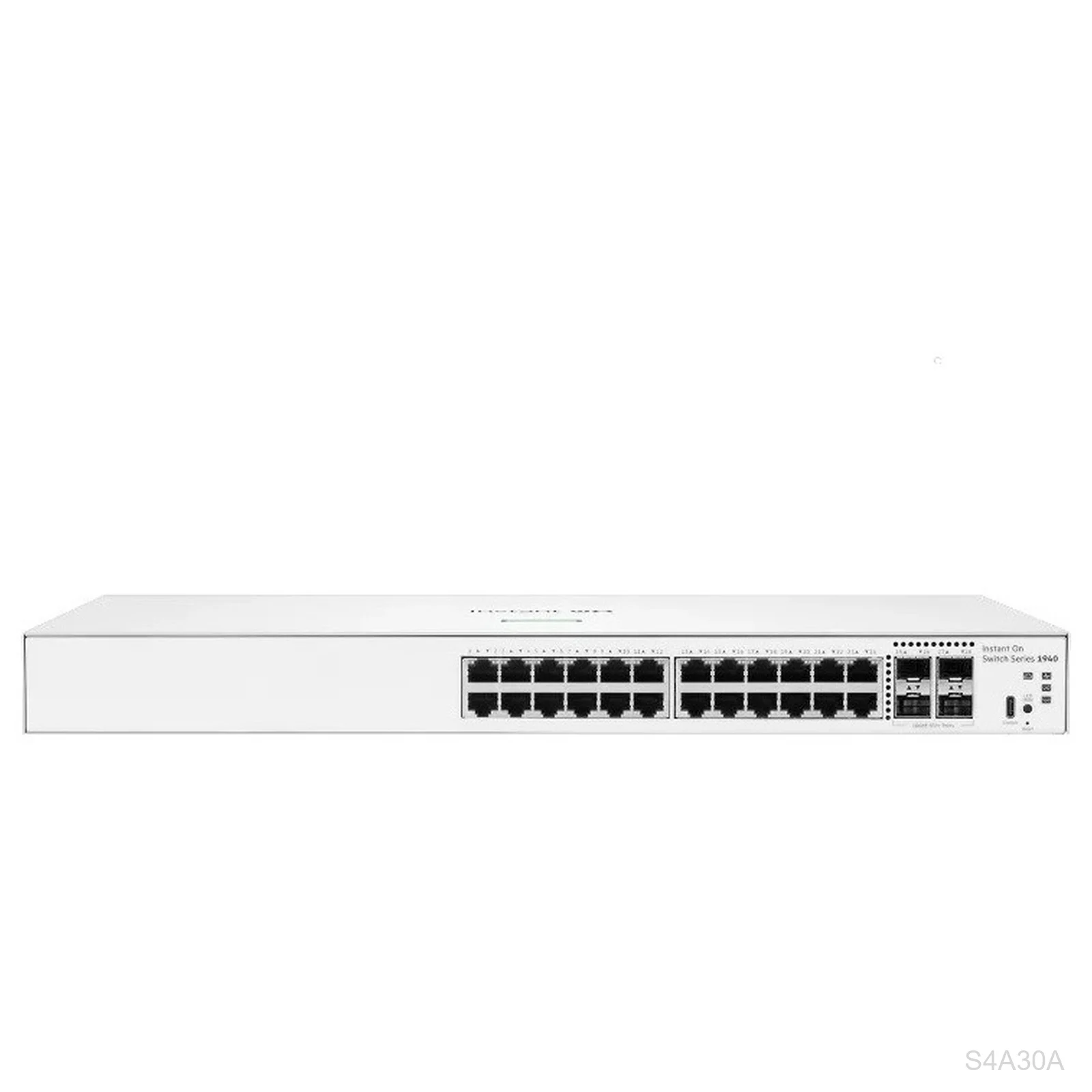 HPE Networking Instant On S4A30A 1940 Series 24-Port Gigabit Switch, 4x 10G SFP+ Uplink