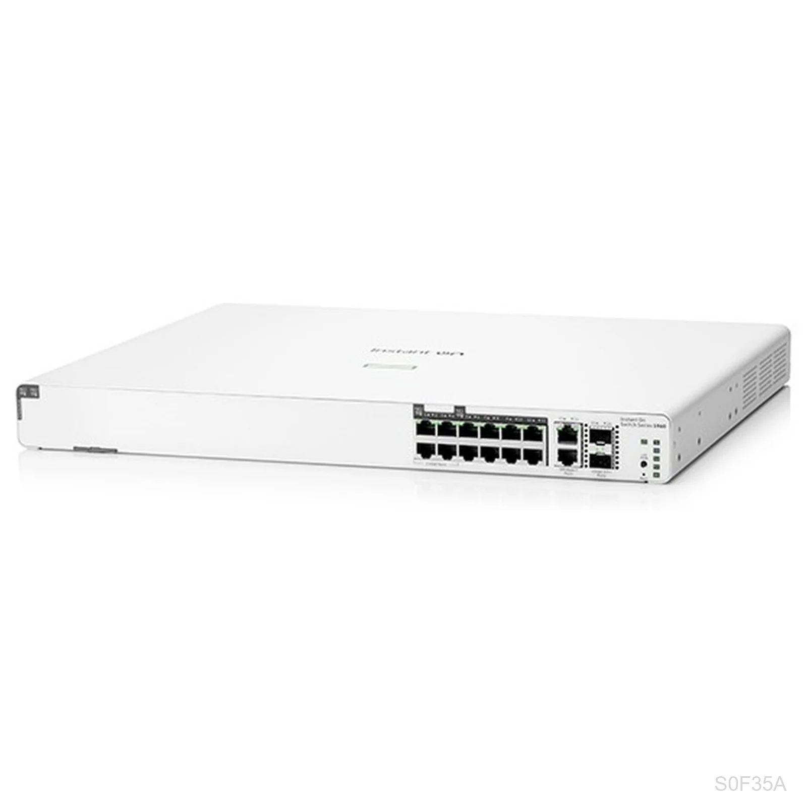 HPE Networking Instant On S0F35A 1960 Series 12-Port Multi-Gig Switch, PoE 480W, 2x SFP+