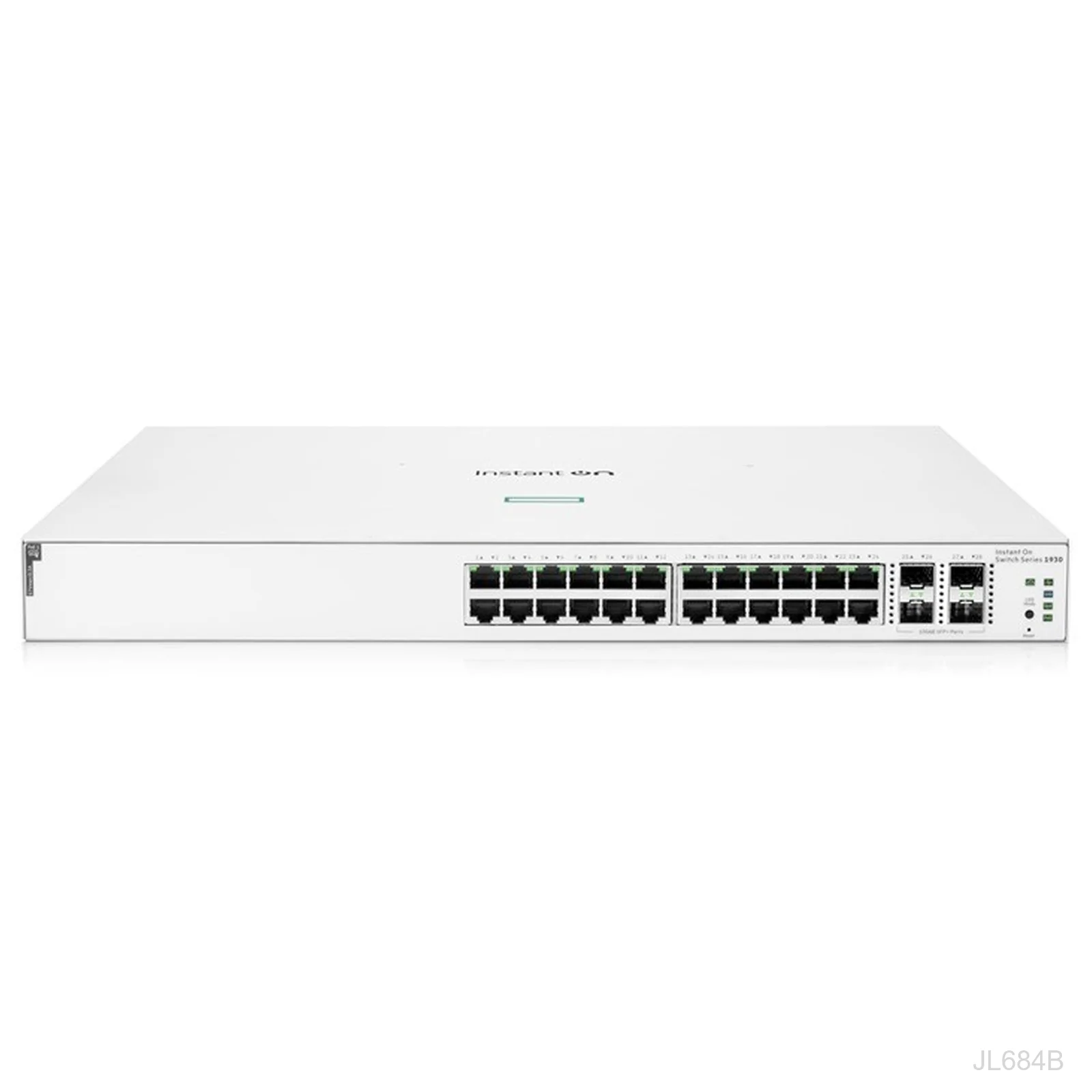 HPE Networking Instant On JL684B 1930 Series 24-Port Gigabit PoE+ Switch, 370W, 4x SFP+