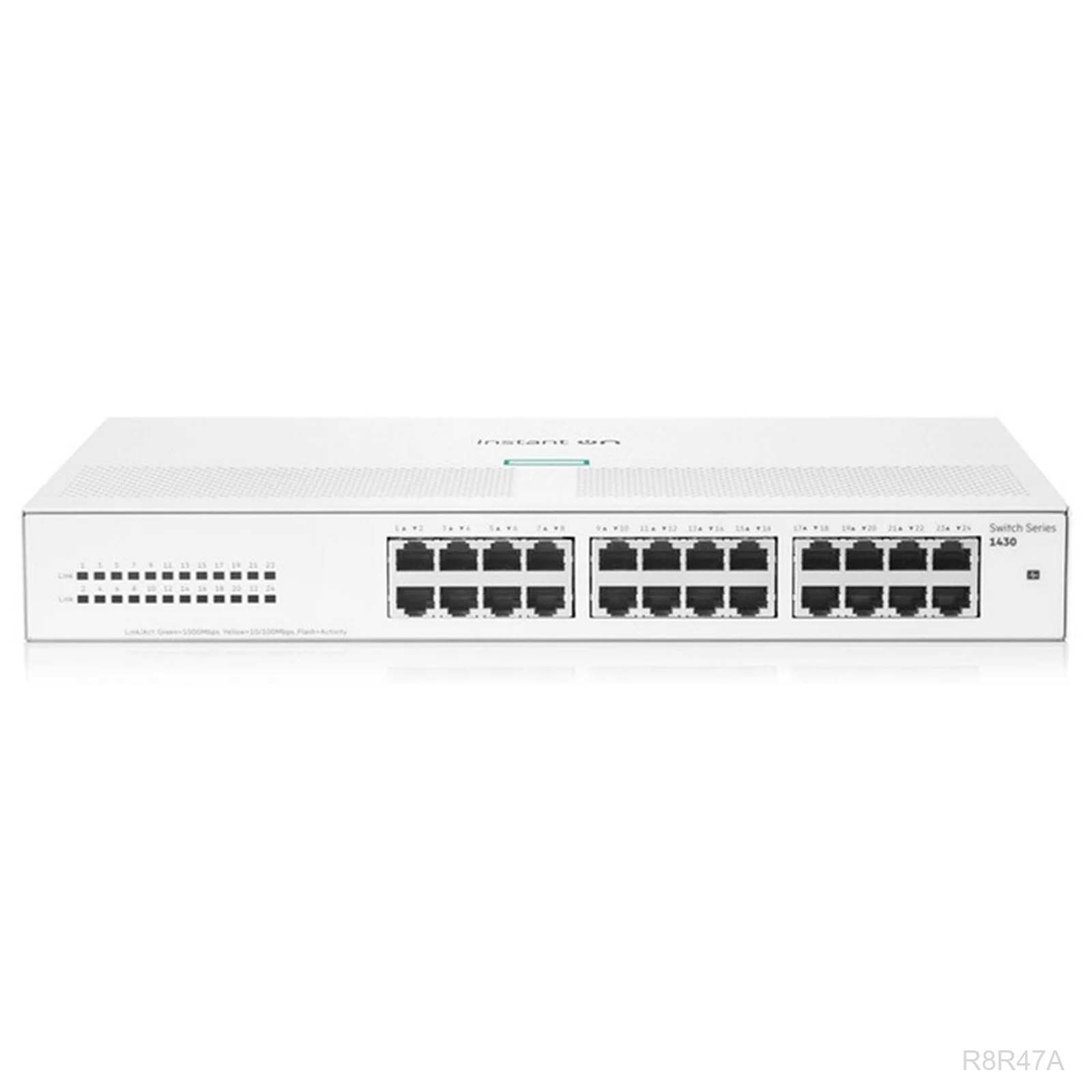 HPE Networking Instant On R8R47A 1430 Series 16-Port Gigabit Switch, Unmanaged