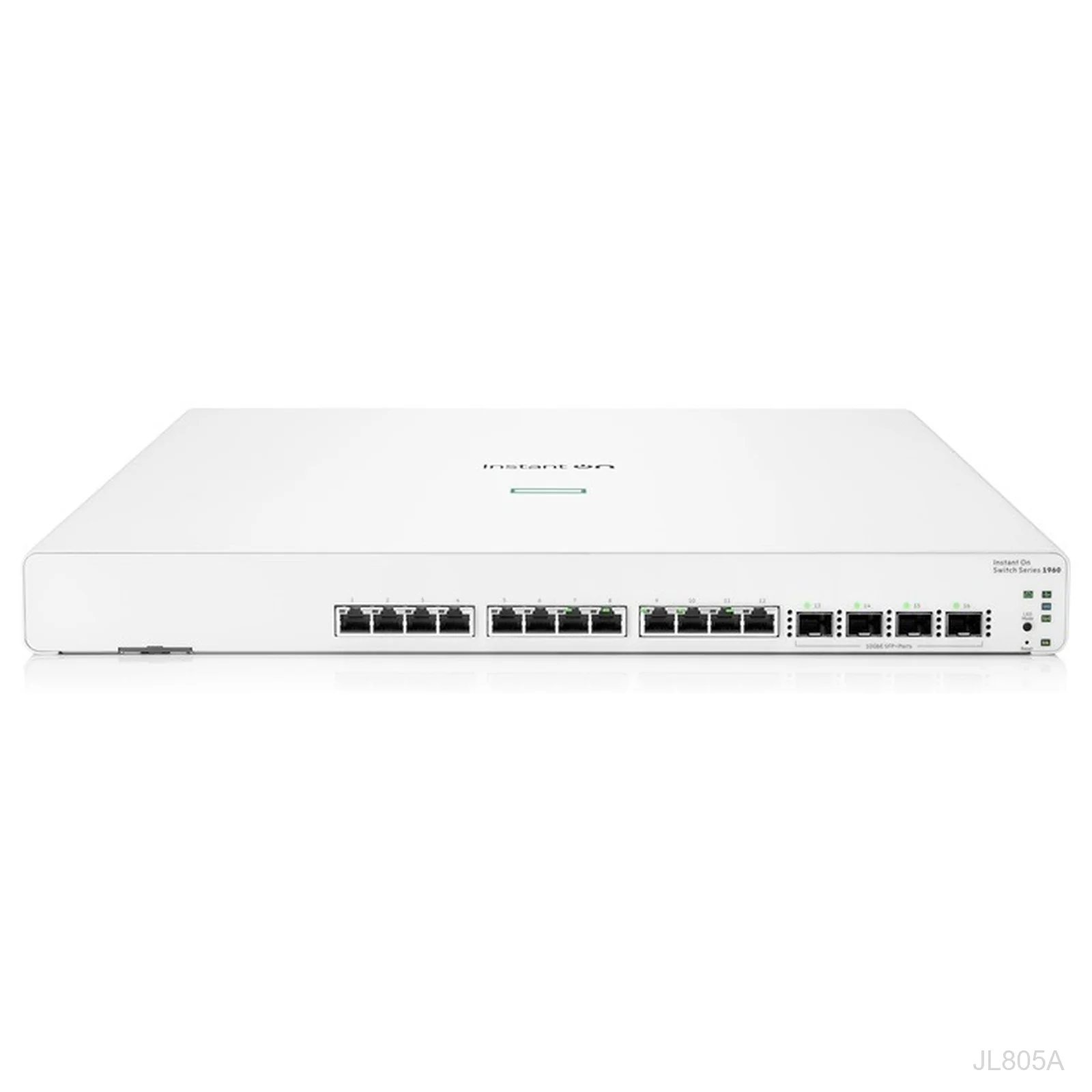 HPE Networking Instant On JL805A 1960 Series 12-Port 10G Switch, 4x SFP+ Uplink