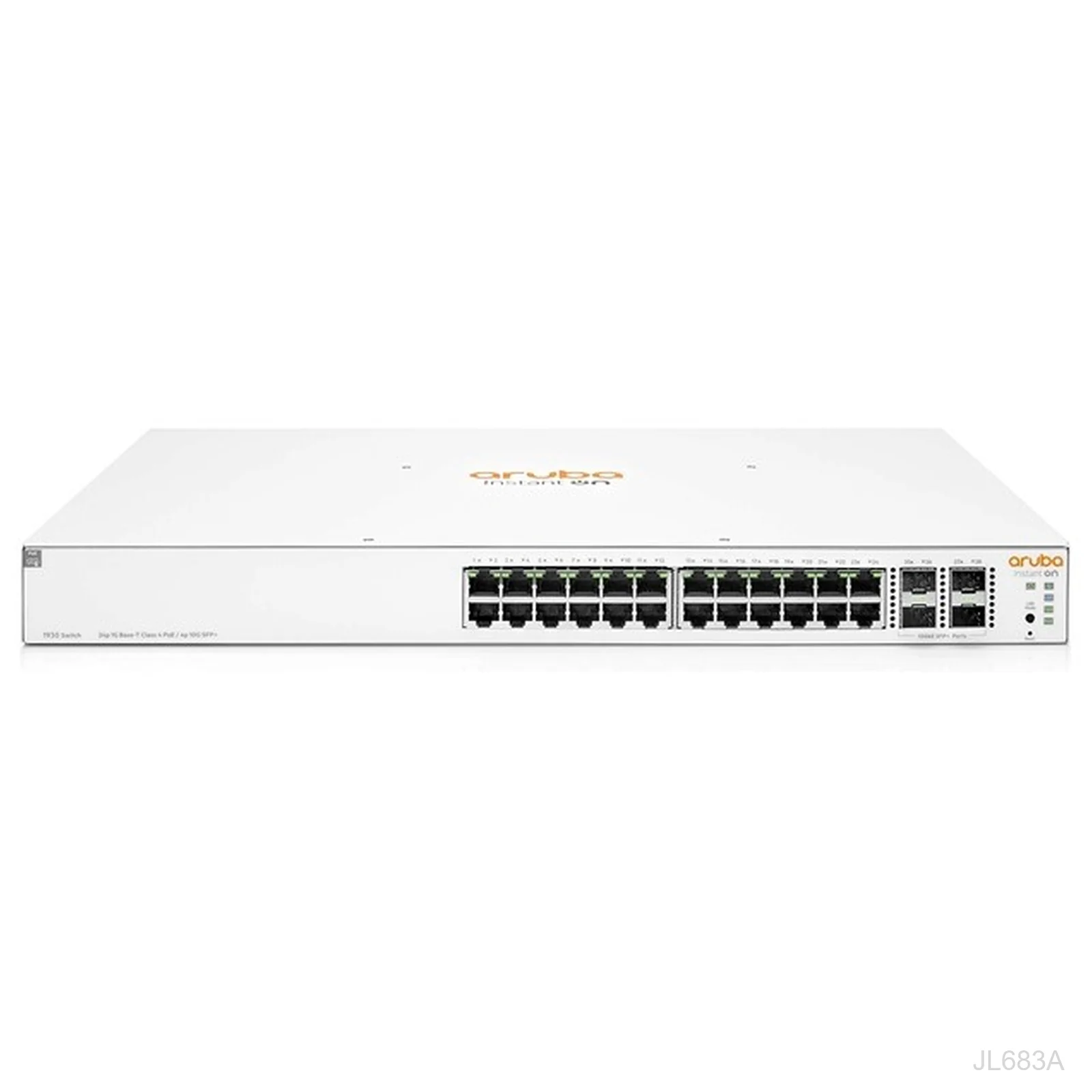 HPE Networking Instant On JL683A 1930 Series 24-Port Gigabit PoE+ Switch, 195W, 4x SFP+