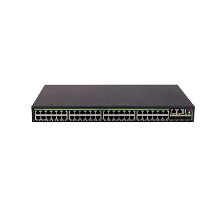 H3C,48*10/100/1000BASE-T PoE Plus Ports, 4*1G/10GBASE-X SFP Plus Ports, (AC)