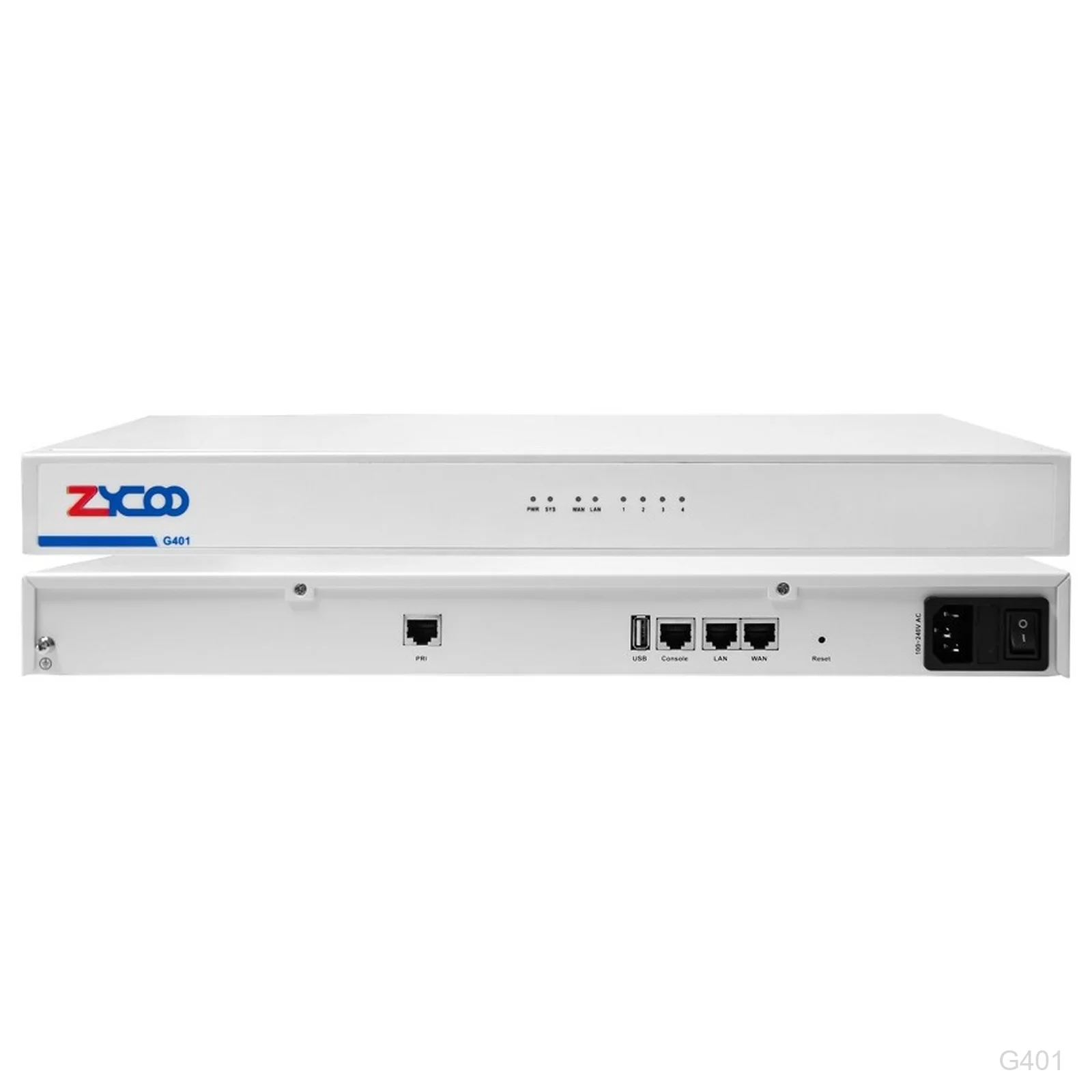 [G401] ZYCOO G401 PRI VoIP Gateway, 1 x E1/T1, 30 Channels