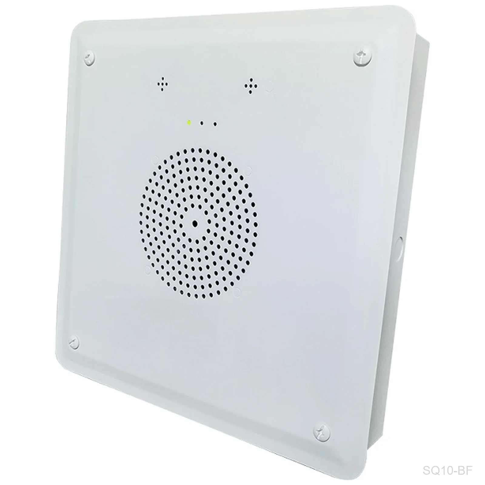 [SQ10-BF] ZYCOO SQ10-BF Network Square Speaker, 10W, PoE, Flush Mount