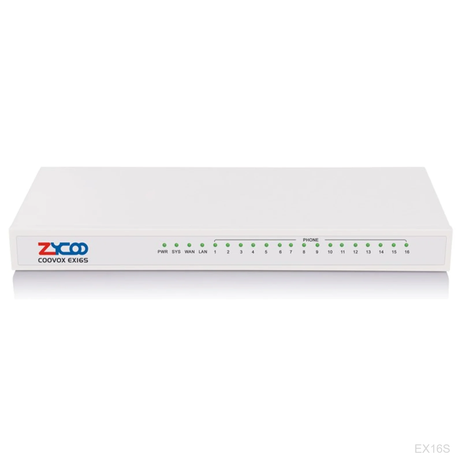 [EX16S] ZYCOO EX16S FXS Expansion Box, 16 Ports, LAN