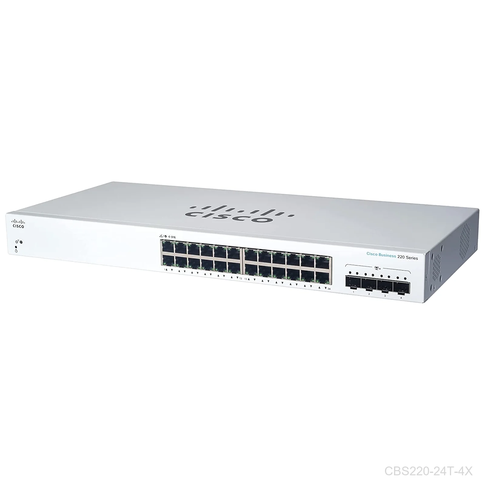 [CBS220-24T-4X] Cisco CBS220-24T-4X, 24 ports Giga with 4 x 10G SFP+ port, Switch