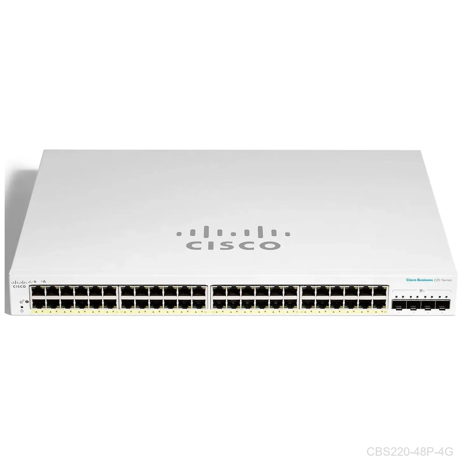 [CBS220-48P-4G] Cisco CBS220-48P-4G, 48 ports Giga POE+ 382W with 4 x 1G SFP port, Switch
