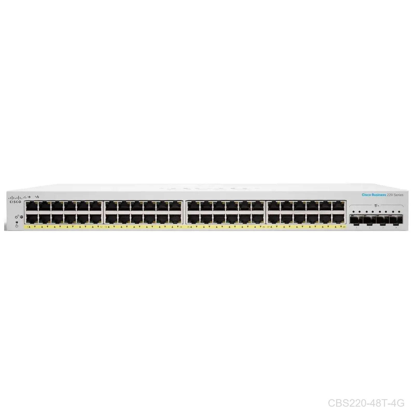 Cisco CBS220-48T-4G, 48 ports Giga ports with 4 x 1G SFP port, Switch