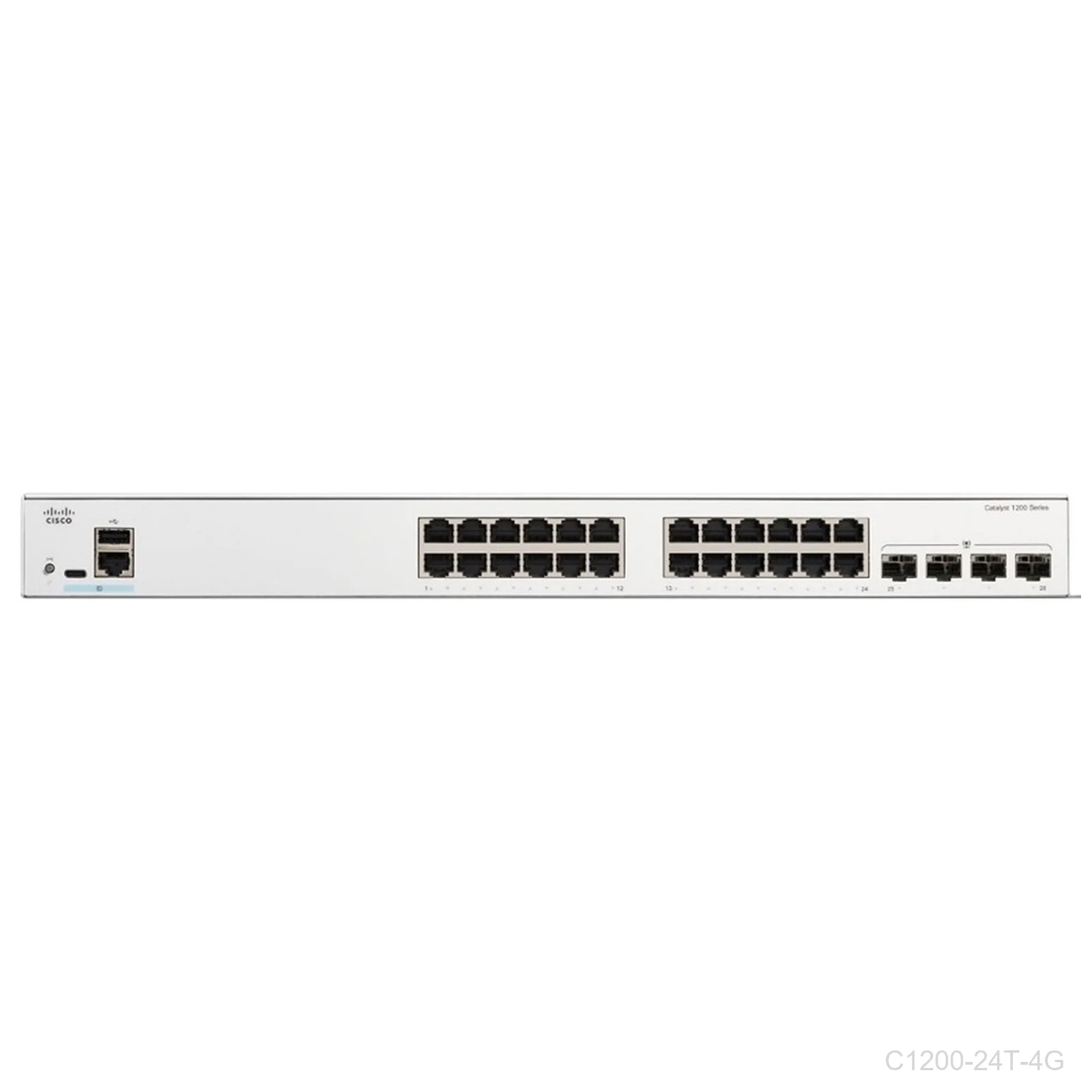 [C1200-24T-4G] Cisco C1200-24T-4G, 24 ports Giga + 4 x 1G SFP uplink ports, Catalyst Switch